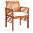 Szczegółowe zdjęcie nr 10 produktu Krzesła ogrodowe akacjowe Kioto 3X - 3szt