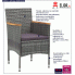 Krzesło Emiko 4X: infografika
