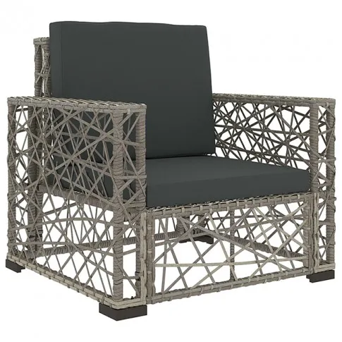 Szary zestaw wypoczynkowy do ogrodu Beck 6A