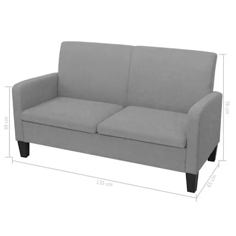 Vivere wymiary sofy 2-osobowej
