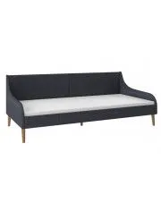 Ciemnoszara sofa z materacem - Fremen w sklepie Edinos.pl