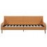 Szczegółowe zdjęcie nr 6 produktu Pomarańczowa sofa z materacem - Fremen
