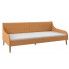 Pomarańczowa sofa z materacem - Fremen