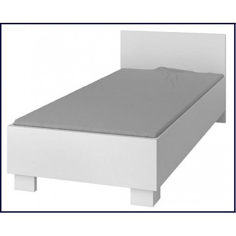 Szczegółowe zdjęcie nr 4 produktu Pojedyncze łóżko jednoosobowe bez pojemnika Florentino 15X - białe
