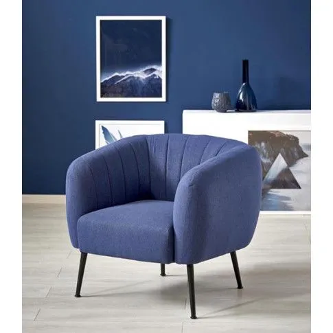 Zdjęcie wypoczynkowy fotel klubowy muszelka Hansi | Edinos.pl