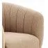 Szczegółowe zdjęcie nr 4 produktu Fotel klubowy muszelka Hansi - beżowy