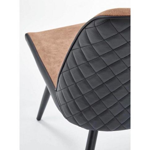Zdjęcie designerskie krzesło Teksas tapicerowane - sklep Edinos.pl