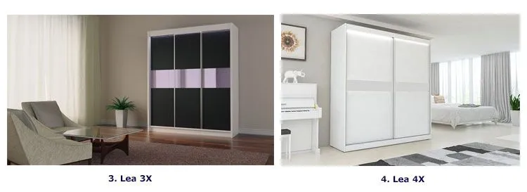 Produkt Szafa przesuwna Bexi - czarna lacobel - zdjęcie numer 4