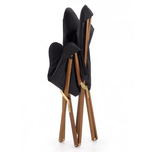 Szczegółowe zdjęcie nr 5 produktu Wypoczynkowy fotel składany Morris - ciemny popiel