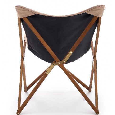 Szczegółowe zdjęcie nr 4 produktu Wypoczynkowy fotel składany Kasan - ciemny popiel
