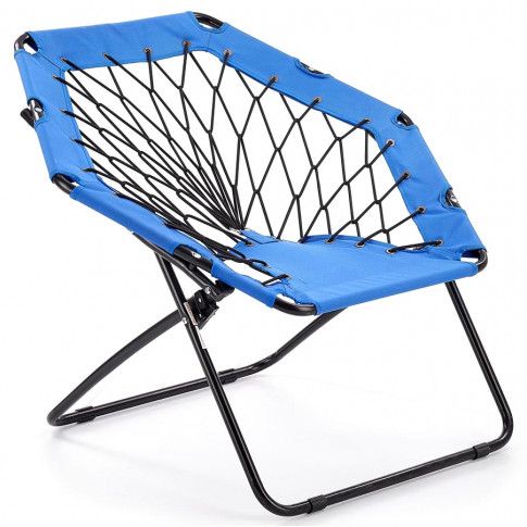 Zdjęcie produktu Dziecięcy fotelik składany  Basket- niebieski.