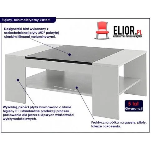 Fotografia Ława do salonu Ralf - 4 kolory z kategorii Salon