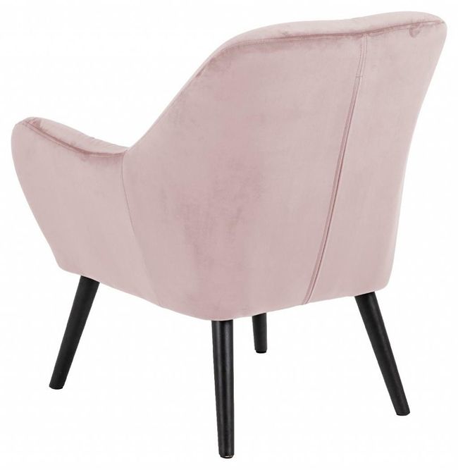 Elegancki fotel Murio - różowy