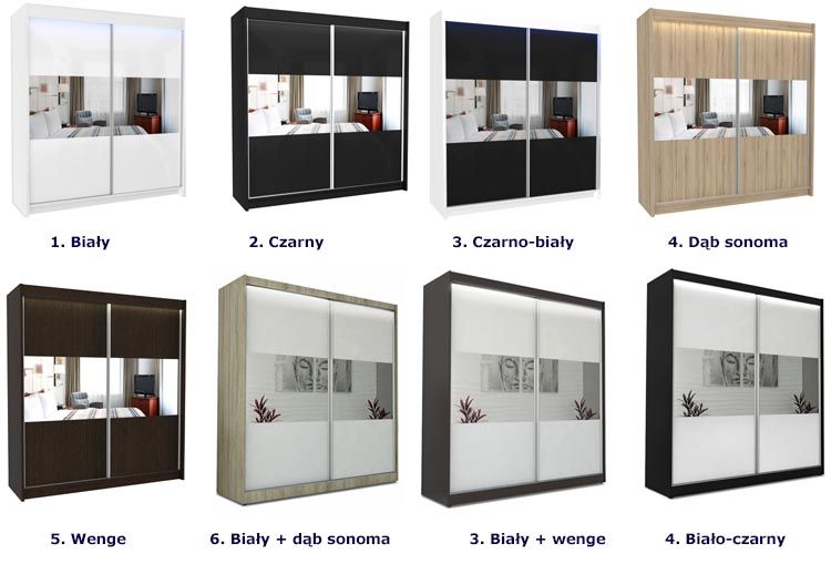 Szafa przesuwna Diki