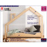 Fotografia Drewniane łóżko dziecięce domek Lumo 2X - 23 rozmiary z kategorii Łóżka i namioty