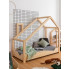 Zdjęcie drewniane łóżko dla dzieci domek Lumo 2X - sklep Edinos.pl