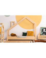 Drewniane łóżko dziecięce domek Lumo 3X - 23 rozmiary w sklepie Edinos.pl