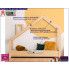 Fotografia Drewniane łóżko dziecięce domek Lumo 3X - 23 rozmiary z kategorii Łóżka i namioty