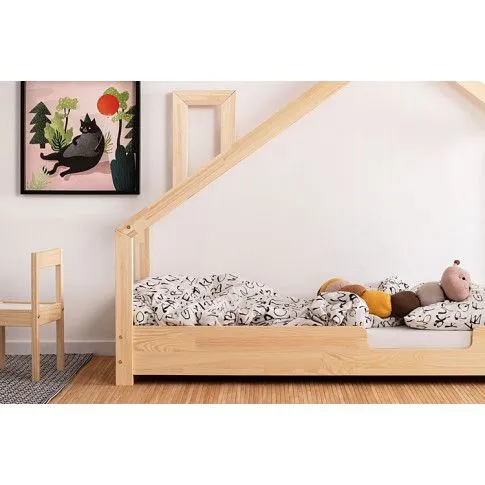 Zdjęcie drewniane łóżko dziecięce domek Lumo 4X - 23 rozmiary - sklep Edinos.pl