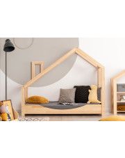Drewniane łóżko dziecięce domek Lumo 6X - 23 rozmiary w sklepie Edinos.pl