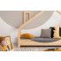 Zdjęcie drewniane łóżko dziecięce domek Lumo 6X - sklep Edinos.pl