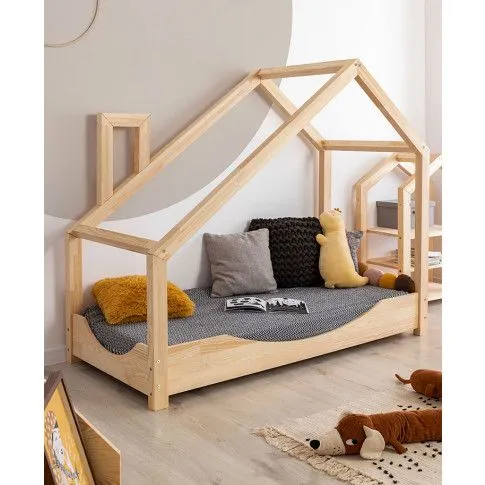 Szczegółowe zdjęcie nr 4 produktu Drewniane łóżko dziecięce domek Induro 6X - 23 rozmiary