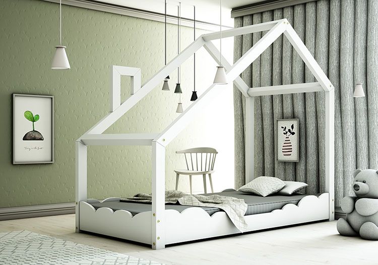 Łóżko dziecięce w formie domku Lumo 5X