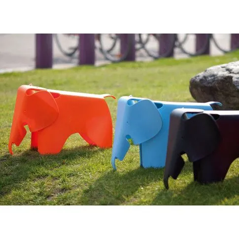 Szczegółowe zdjęcie nr 5 produktu Dziecięce krzesło słoń Pawola - pomarańczowe