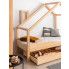 Zdjęcie drewniane łóżko dziecięce domek Lumo 7X - sklep Edinos.pl