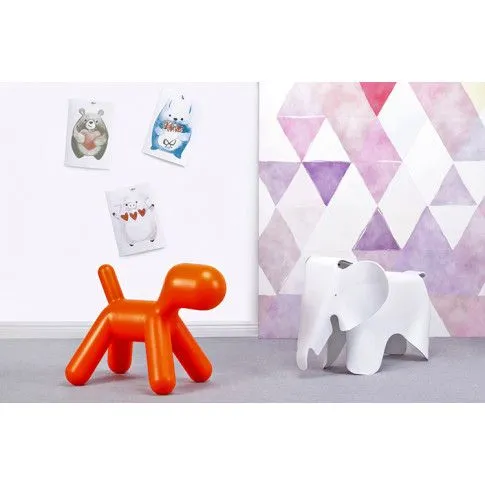 Szczegółowe zdjęcie nr 4 produktu Dziecięce krzesło piesek Hoksing - pomarańczowe