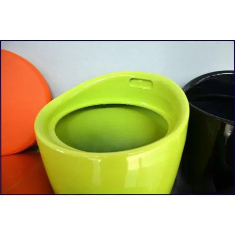 Szczegółowe zdjęcie nr 8 produktu Pufa ze schowkiem Brevir - czerwona