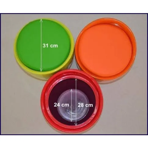Szczegółowe zdjęcie nr 10 produktu Pufa ze schowkiem Brevir - czerwona