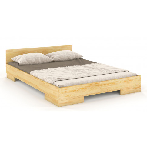 Zdjęcie produktu Drewniane łóżko skandynawskie Laurell 3S - 6 ROZMIARÓW.