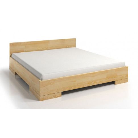 Szczegółowe zdjęcie nr 5 produktu Drewniane łóżko z pojemnikiem Laurell 5S - 5 ROZMIARÓW