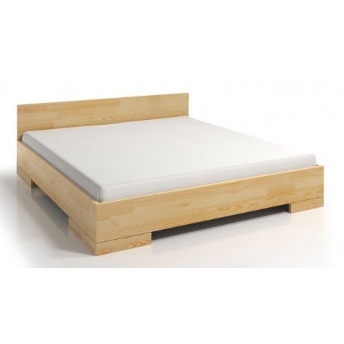 Zdjęcie drewniane łóżko skandynaskie do sypialni Laurell 6S - sklep Edinos.pl