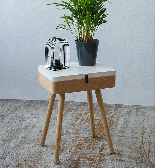 Retro szafka Entler - naturalna