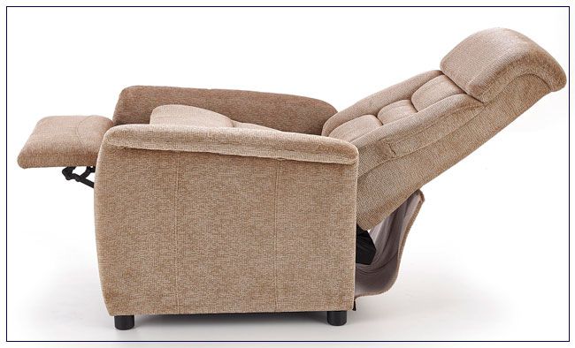 Produkt Beżowy rozkładany fotel wypoczynkowy - Igaris - zdjęcie numer 3