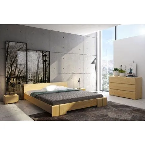 Szczegółowe zdjęcie nr 4 produktu Skandynawskie łóżko drewniane Verlos 3X - 6 rozmiarów