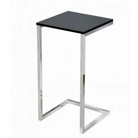 Zdjęcie produktu Industrialny stolik pod laptopa w stylu loft Idem - czarny.