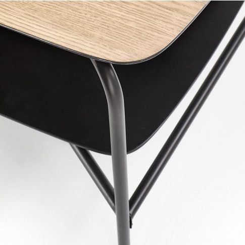 Szczegółowe zdjęcie nr 5 produktu Loftowy stolik pod telewizor Panama 3X  - prostokątny