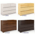 Szczegółowe zdjęcie nr 4 produktu Komoda drewniana z szufladami Verlos 3S - Sosna