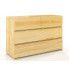 Zdjęcie produktu Komoda drewniana z szufladami Verlos 3S - Sosna.