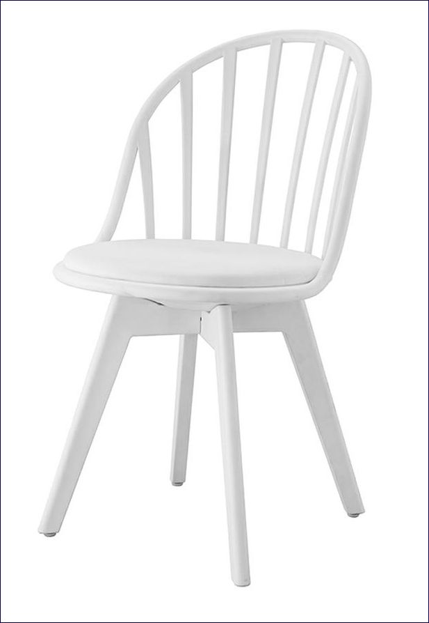 Białe krzesło patyczak Melba