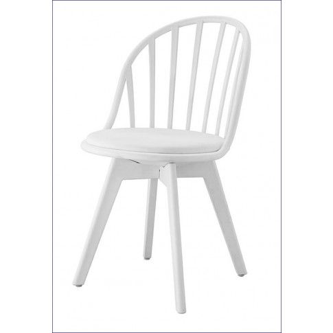Zdjęcie białe krzesło patyczak retro Melba - sklep Edinos.pl