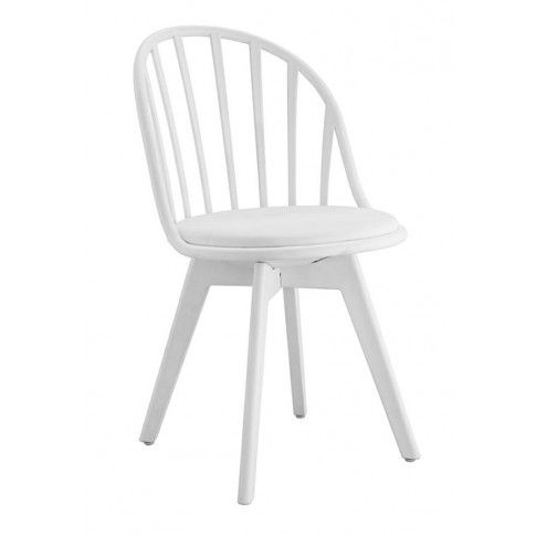 Zdjęcie produktu Krzesło patyczak w stylu retro modern Melba - białe.
