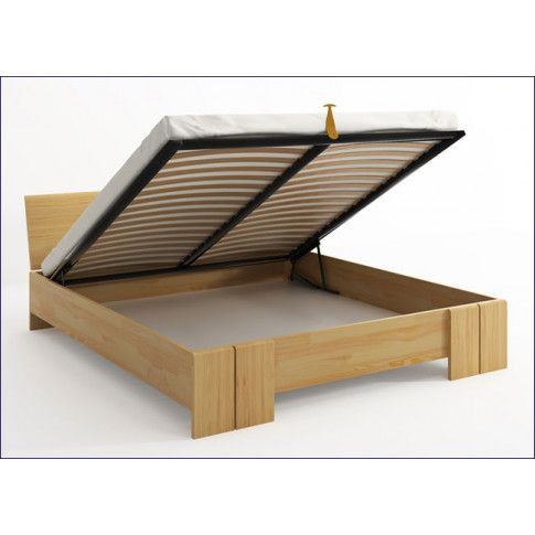 Szczegółowe zdjęcie nr 4 produktu Drewniane łóżko z pojemnikiem Verlos 5X - 5 rozmiarów