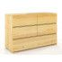 Komoda drewniana z szufladami Verlos 4S - Sosna