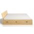 Szczegółowe zdjęcie nr 4 produktu Drewniane łóżko z szufladami Verlos 6X - 5 rozmiarów