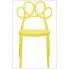 Szczegółowe zdjęcie nr 4 produktu Krzesło do kuchni nowoczesne Doreno - żółte