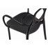 Szczegółowe zdjęcie nr 8 produktu Krzesło ażurowe nowoczesne Fiori 2X - czarne